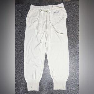 Zara Cream Knit Joggers